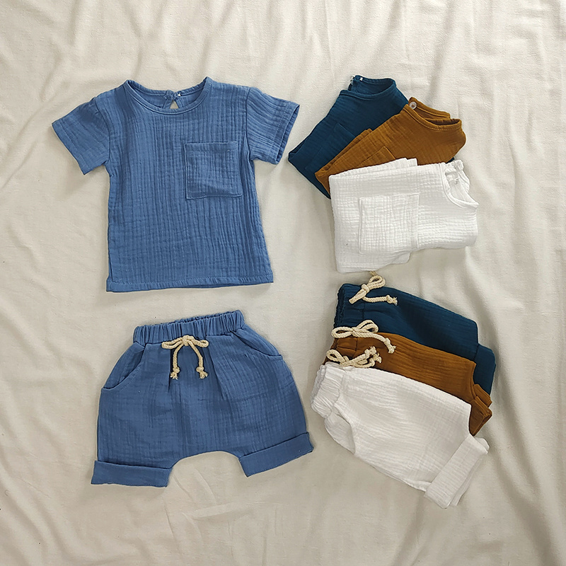 Baby Clothing Organic - 오가닉 코튼 아기 옷 세트, 남녀공용