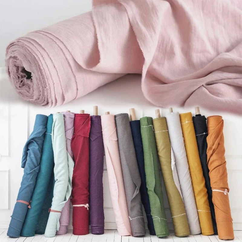 Baby Clothing Organic - 퀼팅 원단 재봉용 순수 린넨 원단,