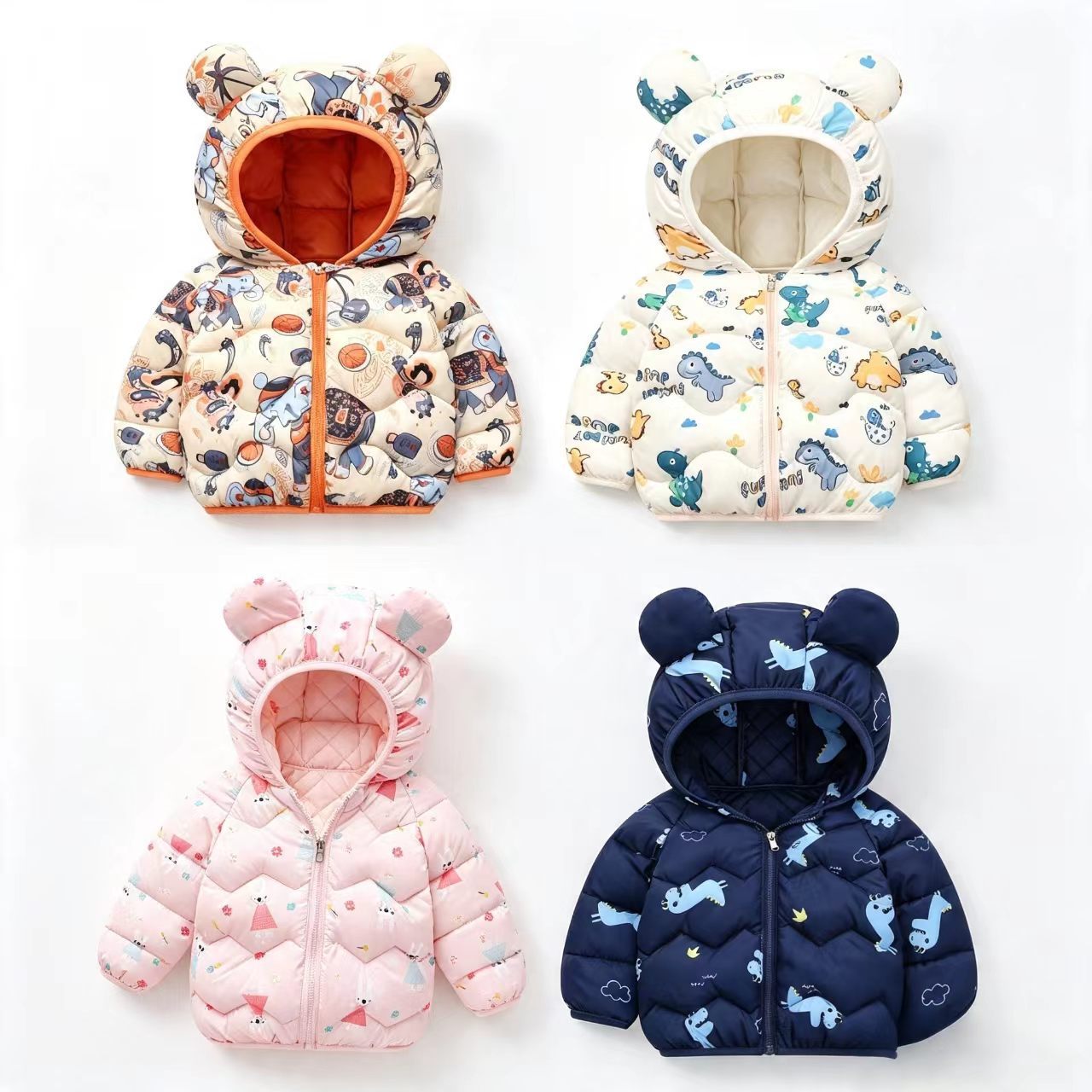 Baby Clothing Dividers - 어린이 코트 아기 만화 재킷 소년