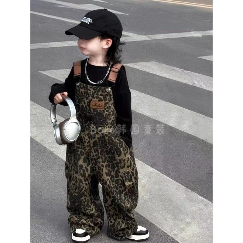 Baby Clothing High End - 2025년 가을 남아 의류 신상 레오파드