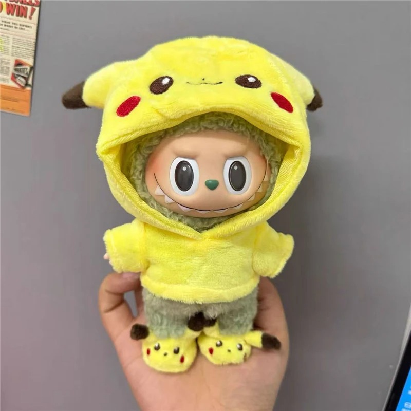 15 17cm 라부부 인형용 만화 귀여운 피카츄 플러시 - Baby Clothing Usa 리뷰 및 가격