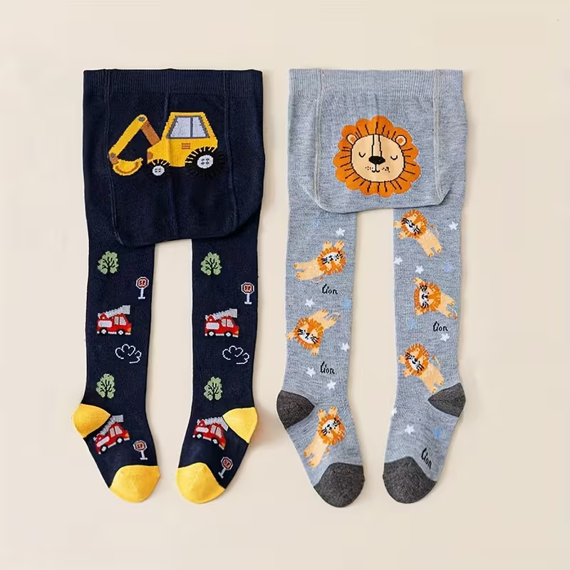 2피스 부드럽고 신축성 있는 만화 동물과 자동차 프린트 - Baby Clothing Dividers 리뷰 및 가격