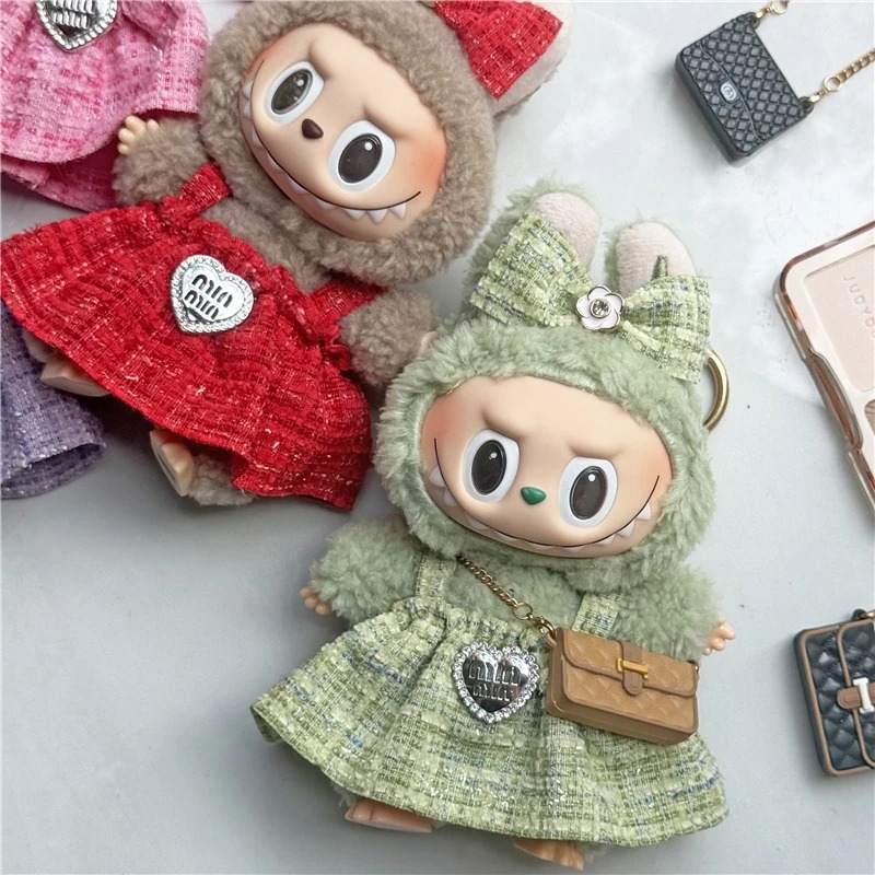 15 17cm 라부부 인형용 귀여운 치마 의상 컬러풀  - Baby Clothing Usa 리뷰 및 가격