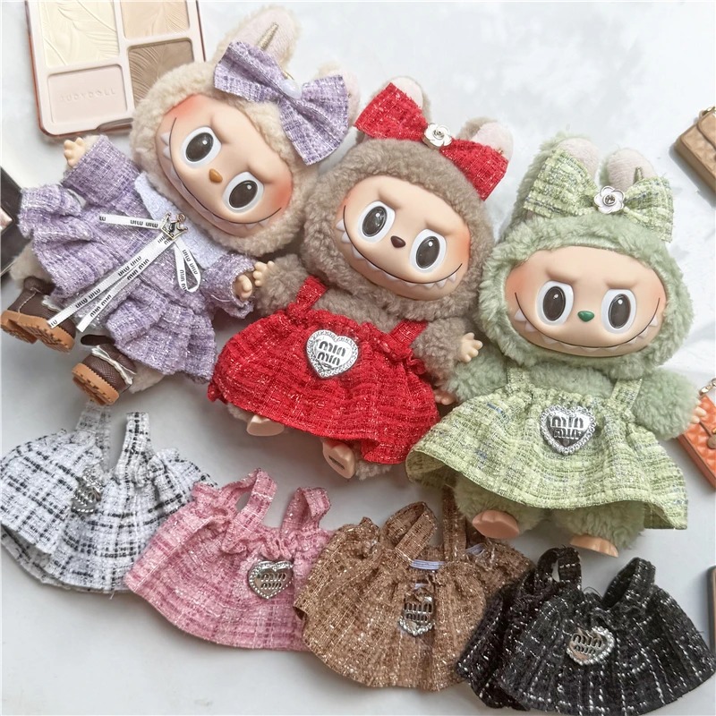 15 17cm 라부부 인형용 귀여운 치마 의상 컬러풀  - Baby Clothing Usa 리뷰 및 가격
