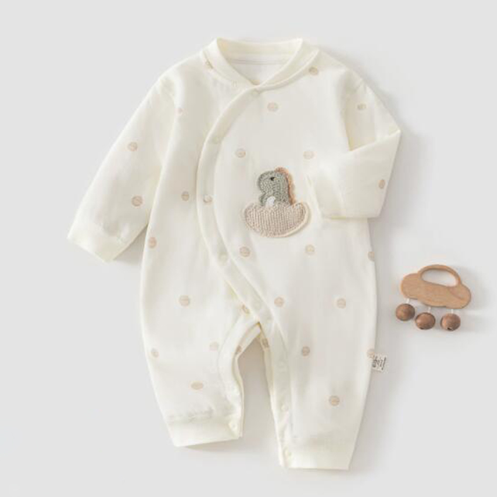 아기 남아용 롬퍼 퀼팅 따뜻한 가을 겨울 신생아 부티크 - Baby Clothing High Quality 리뷰 및 가격