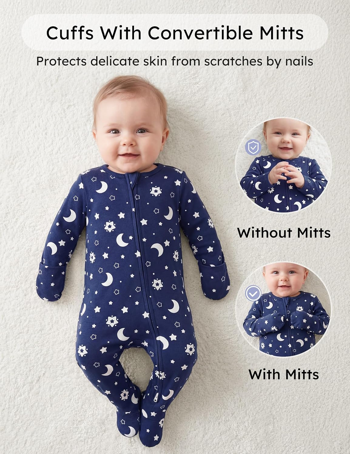 아기 잠옷 100% 유기농 면 소재 신생아용 수면복 ( - Baby Clothing Organic 리뷰 및 가격