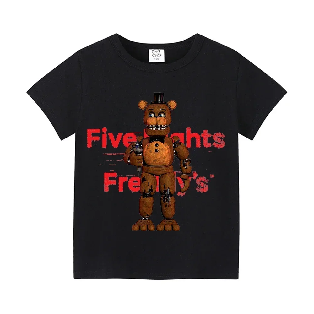 Five Nights Freddys 테마 짧은 셔츠 옷 - Baby Clothing Dividers 리뷰 및 가격