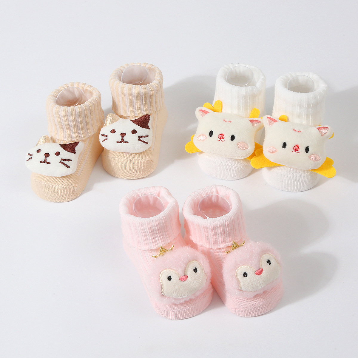 3 짝/대 아기 양말 소녀 소년 신생아 액세서리 만화  - Baby Clothing Dividers 리뷰 및 가격