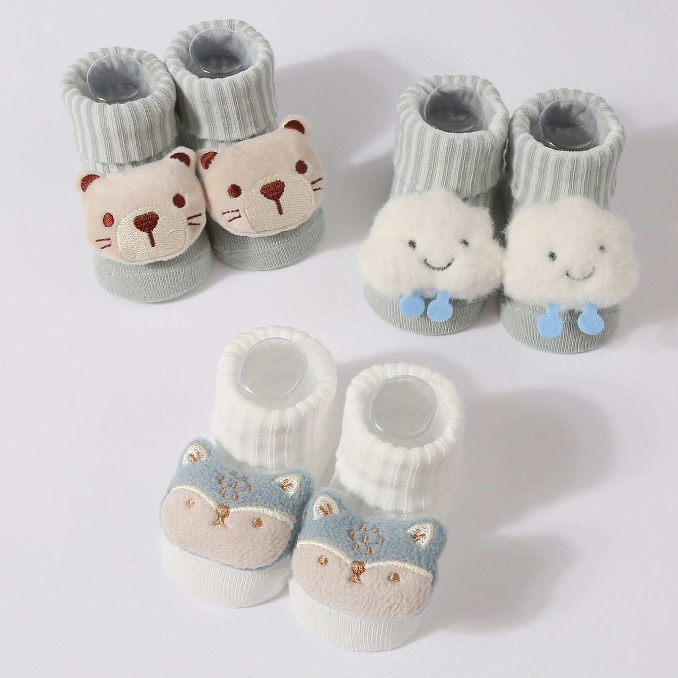 3 짝/대 아기 양말 소녀 소년 신생아 액세서리 만화  - Baby Clothing Dividers 리뷰 및 가격