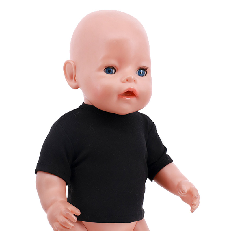 인형 옷 여름 티셔츠 순수 코튼 반팔 수제 솔리드 컬러 - Baby Clothing Dividers 리뷰 및 가격