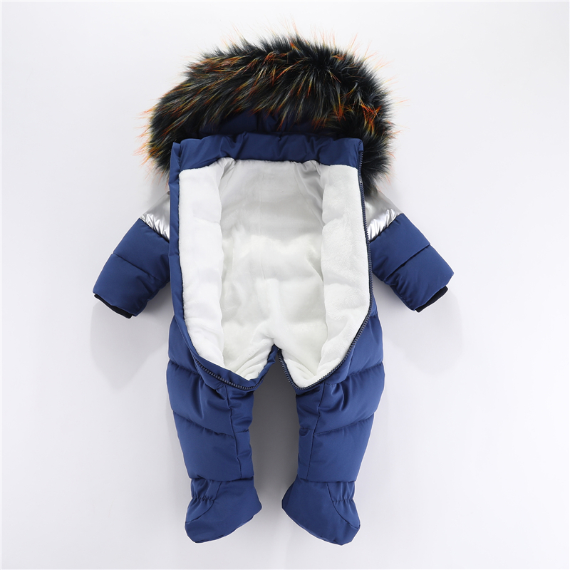 겨울 신생아 아기 장갑이 달린 롬퍼 따뜻한 두꺼운 아기 - Baby Clothing Dividers 리뷰 및 가격