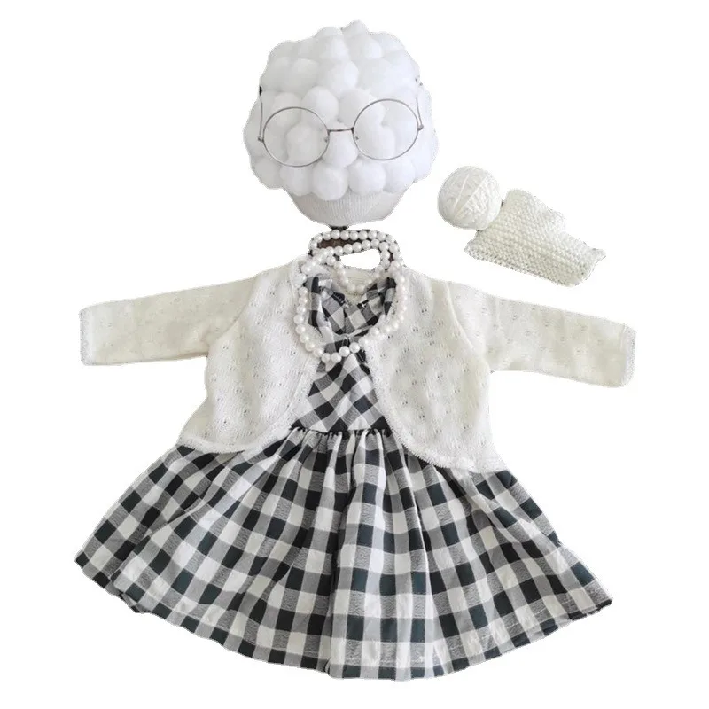 신생아 사진 소품 아기 소녀 할머니 복장 아기 소년 할 - Baby Clothing Dividers 리뷰 및 가격